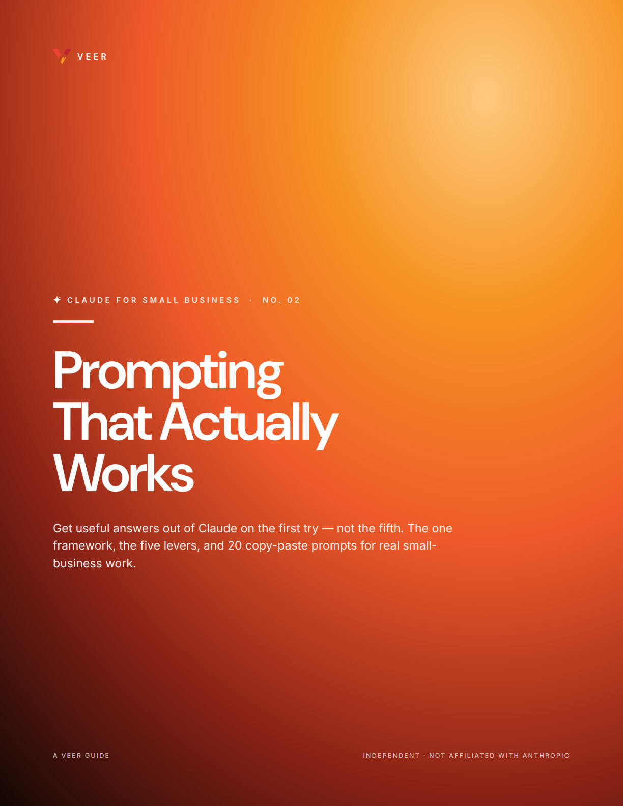 Prompting That Actually Works guide cover